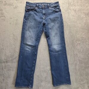 American Eagle Jeans Mens 32X32 Original Bootcut Medium Wash Air Flex Denim